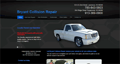 Desktop Screenshot of bryantcollisionrepair.com